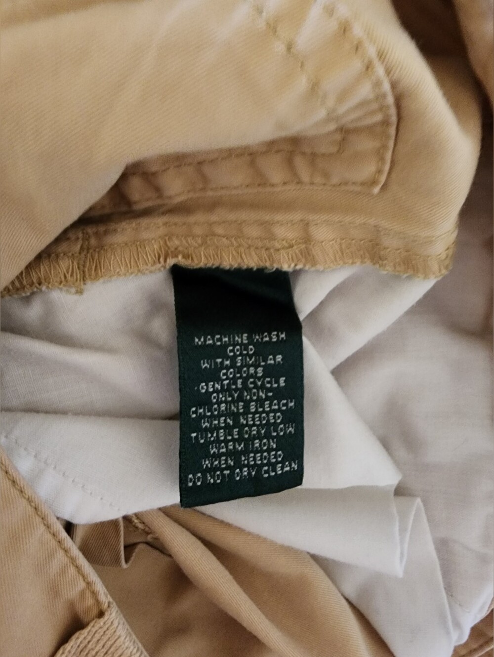 Vintage Ralph Lauren Safari Cargo Paratrooper Pants Size 6 Baggy Utility Cropped - Picture 7 of 13